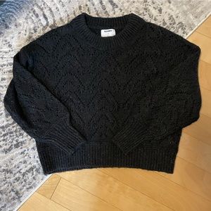 Black Old Navy Knit Sweater